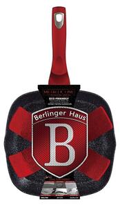 Berlingerhaus BH-1271 grilovací s mramorovým povrchem 28 cm Metallic Line červen