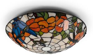 Brilagi - Tiffany vitrážové stropní svítidlo JUNGLE 2xE27/60W/230V pr. 40 cm