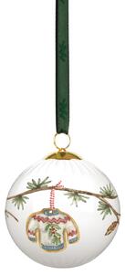 Kähler Design Porcelánová vánoční baňka Hammershøi Christmas - 2025 KD548
