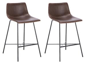 2 x Barová židle Hawaj CL-845-4 | hnědá