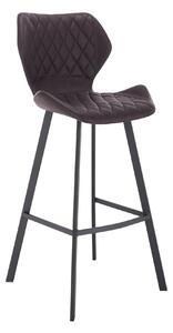Barová židle Hawaj CL-865-5 | černo-hnědá