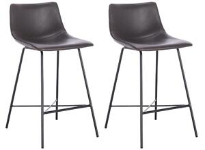 2 x Barová židle Hawaj CL-845-4 | tmavě šedá
