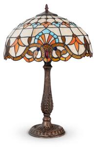 Brilagi - Tiffany vitrážová stolní lampa MIRABELLA 2xE27/60W/230V