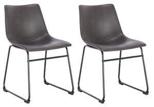 2 x Jídelní židle Hawaj CL-840 | tmavě šedá