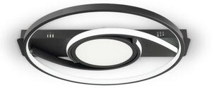 Brilagi - LED Stmívatelné stropní svítidlo TWIRL LED/38W/230V černá + DO