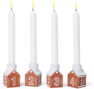 Kähler Design Adventní svícny Gingerbread KD553
