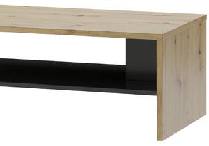 Konferenční stolek LUCAS LC09 120 dub artisan / černý