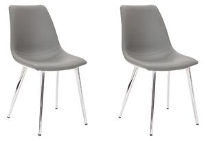 2 x Jídelní židle Hawaj CL-18062 | tmavě šedá