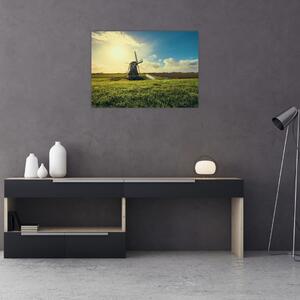 Obraz - Větrný mlýn (70x50 cm)