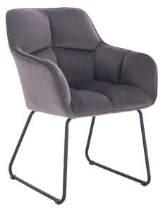 Konferenční židle Hawaj CL-18019-2 | tmavě šedá