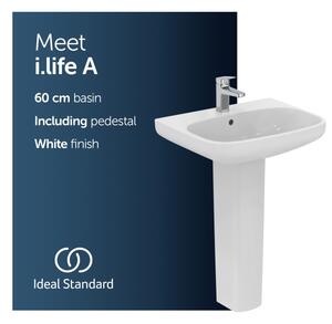 Ideal Standard T470501 - Závěsné umyvadlo I.LIFE A 60x48 cm keramika/bílá