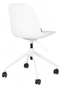 ZUIVER ALBERT KUIP OFFICE kancelářská židle bílá