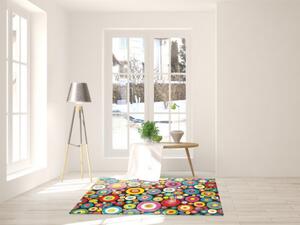 Kusový koberec RELIEF 22842 multi BARVA: Vícebarevný, ROZMĚR: 120x170 cm