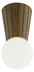 Argon 8974 - Koupeln stropní svítidlo VOLANTE 1xG9/6W/230V IP44 pr. 12 cm hnědá