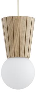 Argon 8951 - Koupelnový lustr na lanku VOLANTE 1xG9/6W/230V IP44 béžová