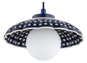 Argon 8948 - Lustr na lanku BOLL 1xG9/6W/230V modrá