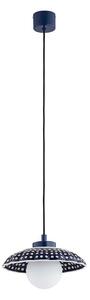 Argon 8948 - Lustr na lanku BOLL 1xG9/6W/230V modrá