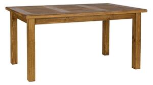 Dřevěný selský stůl 80x140 MES 13 B - K16 antická bílá