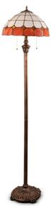 Brilagi - Tiffany vitrážová stojací lampa SIENNA 2xE27/60W/230V
