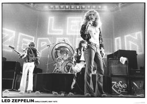 Plakát, Obraz - Led Zeppelin - Earls Court May 1975, (59.4 x 84.1 cm)