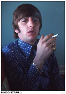 Plakát, Obraz - The Beatles - Ringo Starr, (59.4 x 84.1 cm)