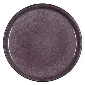 Švestkově fialový kameninový dezertní talíř Bitz Mensa, průměr 21 cm
