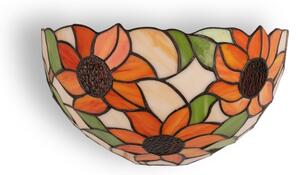 Brilagi - Tiffany vitrážové nástěnné svítidlo SUNFLOWER 1xE14/40W/230V
