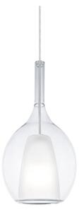 Ideal Lux Závěsné svítidlo KALIQUE-2, 1xE27, ø 18 cm, v. 239,5 cm Barva: Transparentní
