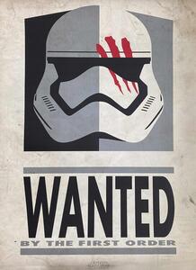 Plakát, Obraz - Star Wars - Wanted Trooper