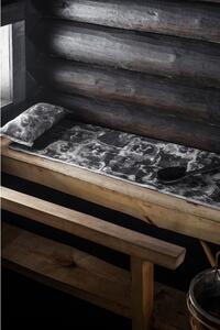Lapuan Kankurit Podložka do sauny Otso 46x150, len-černá