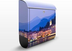 Poštovní schránka s potiskem Bellagio u jezera Comer See