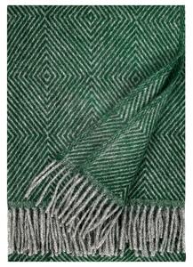 Lapuan Kankurit Vlněná deka Maria 130x180, šedo-zelená