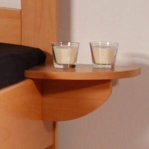Noční stolek z masivu - závěsný - výběr odstínů