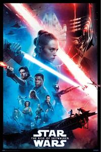 Plakát, Obraz - Star Wars IX: Rise of the Skywalker - One Sheet, (61 x 91.5 cm)