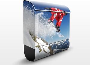 Poštovní schránka s potiskem Skok snowboardisty