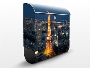 Poštovní schránka s potiskem Tokyo Tower