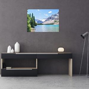 Obraz Alpského jezera (70x50 cm)