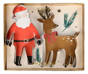 Vykrajovátka Santa / Reindeer – set 2 ks