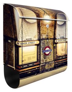 Poštovní schránka s potiskem London Baker Street