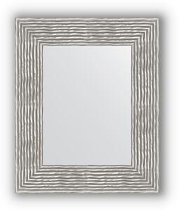 Zrcadlo v rámu, vlnky chrom BY 3025 46x56 cm