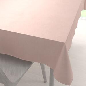 Biante Sametový obdélníkový ubrus Velvet Premium SVP-043 Pudrově růžový 60x100 cm