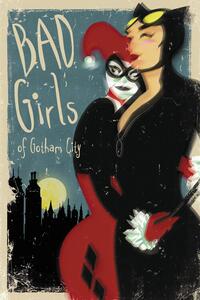 Umělecký tisk Bad Girls of Gotham City, (26.7 x 40 cm)