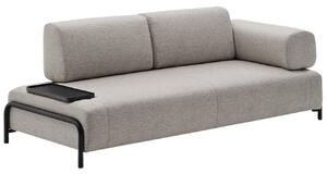 Kave Home Pohovka Compo 232 cm s malým stolkem