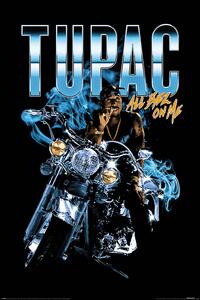 Plakát, Obraz - Tupac Shakur - All Eyez Motorcycle