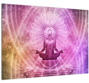 Obraz - Meditační aura (70x50 cm)