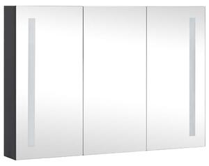 LED koupelnová skříňka se zrcadlem 89 x 14 x 62 cm