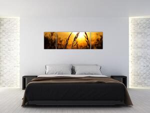 Obraz zapadajícího slunce (170x50 cm)