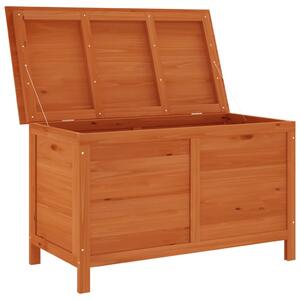 Zahradní úložný box 99x49,5x58,5 cm masivní jedlové dřevo