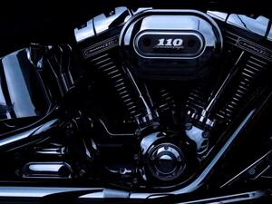 Tištěný obraz - Harley Davidson