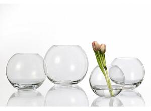 KULATÁ VÁ, sklo, 13 cm Leonardo - Skleněné vázy